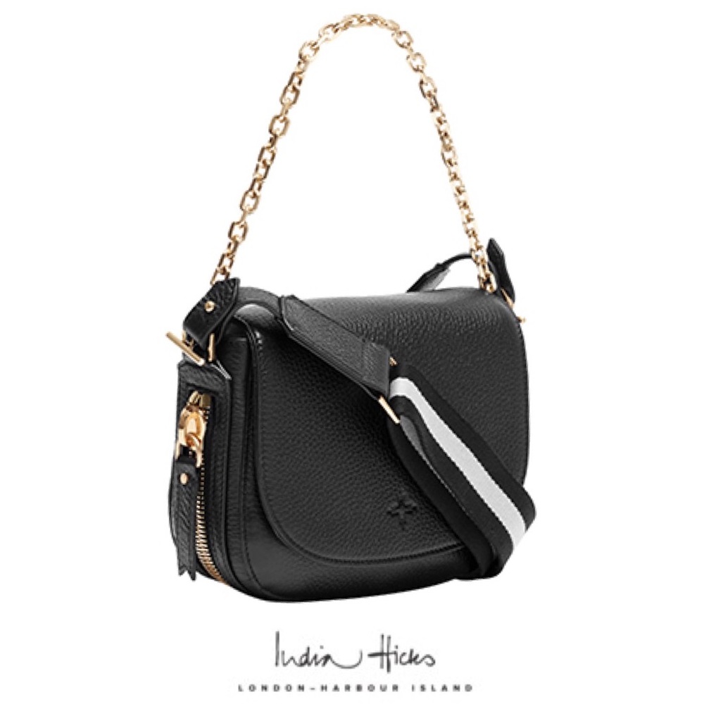 NEW India Hicks Black Cartridge Bag
